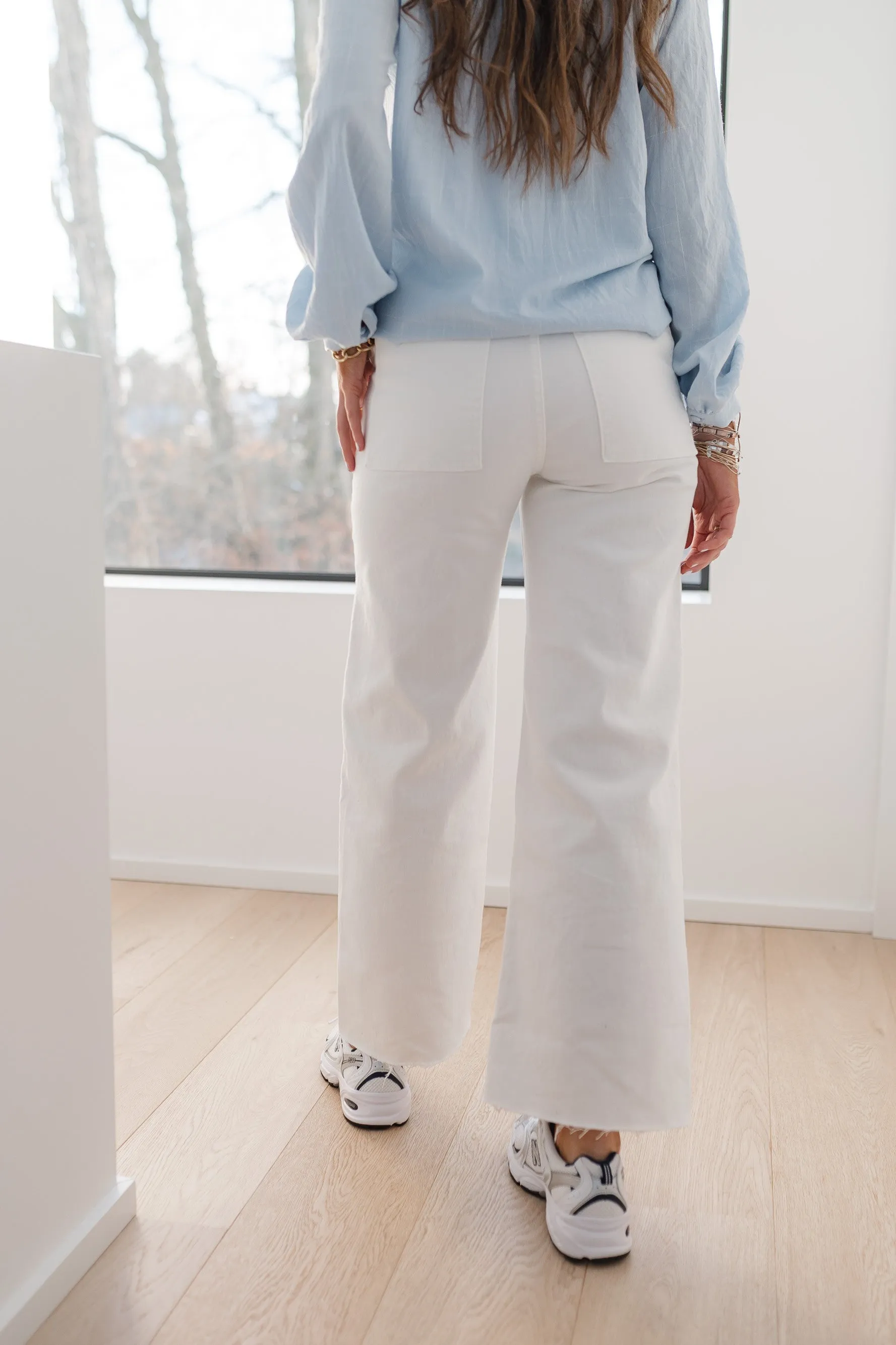White Bastian Jeans