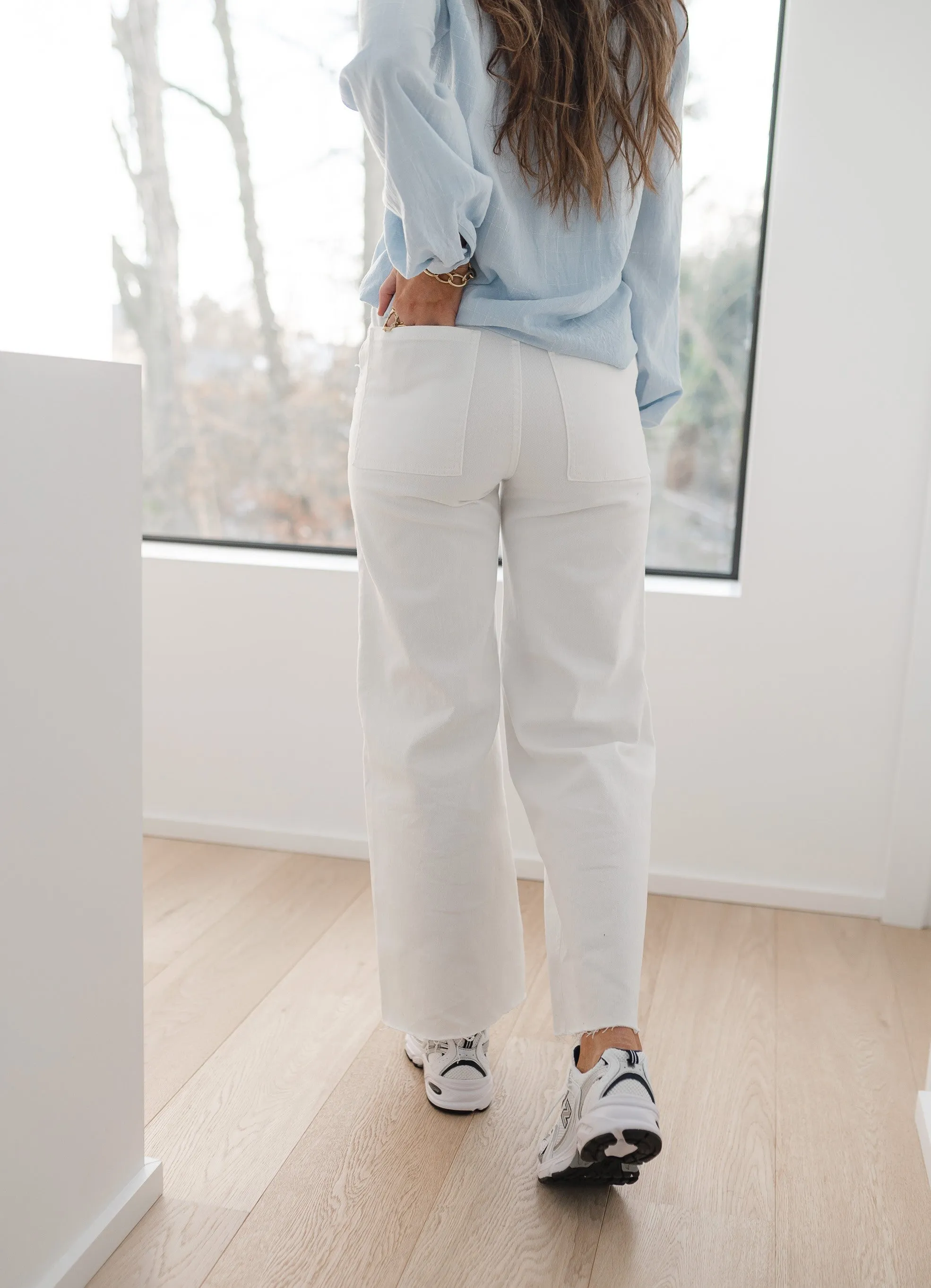 White Bastian Jeans
