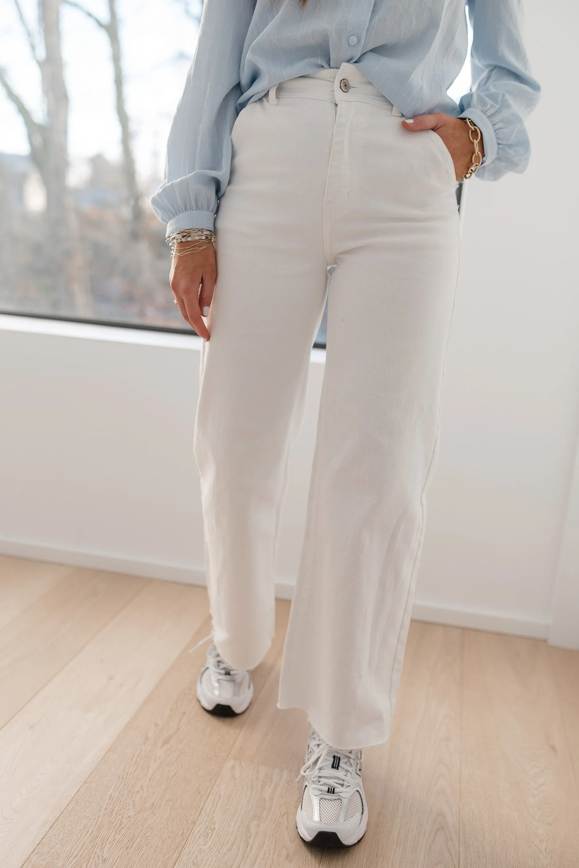 White Bastian Jeans