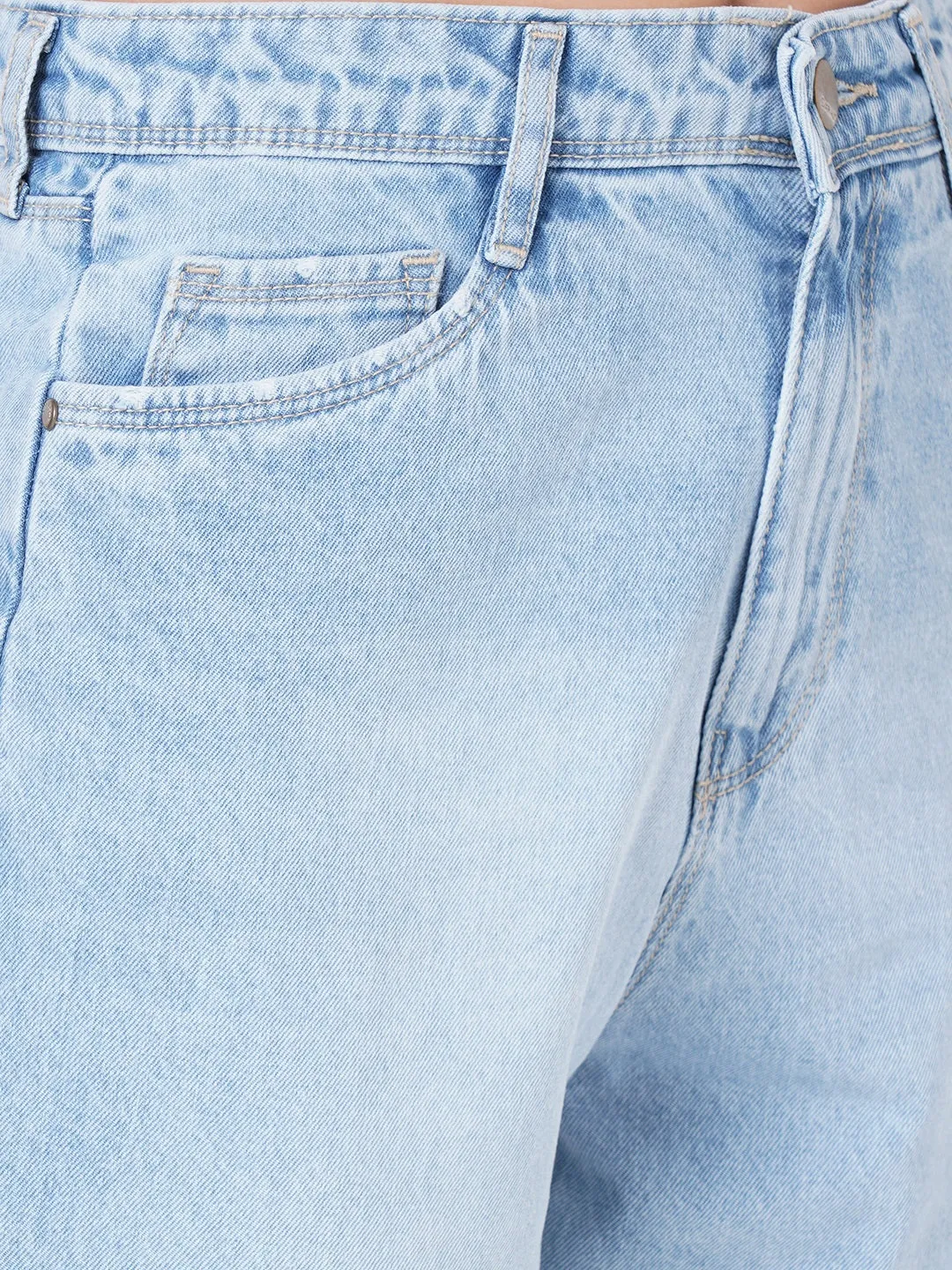 Women High-Rise Mom Fit Jeans