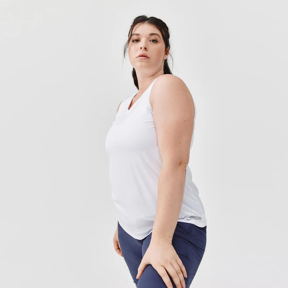 Women's breathable running tank top Dry - neon coral
