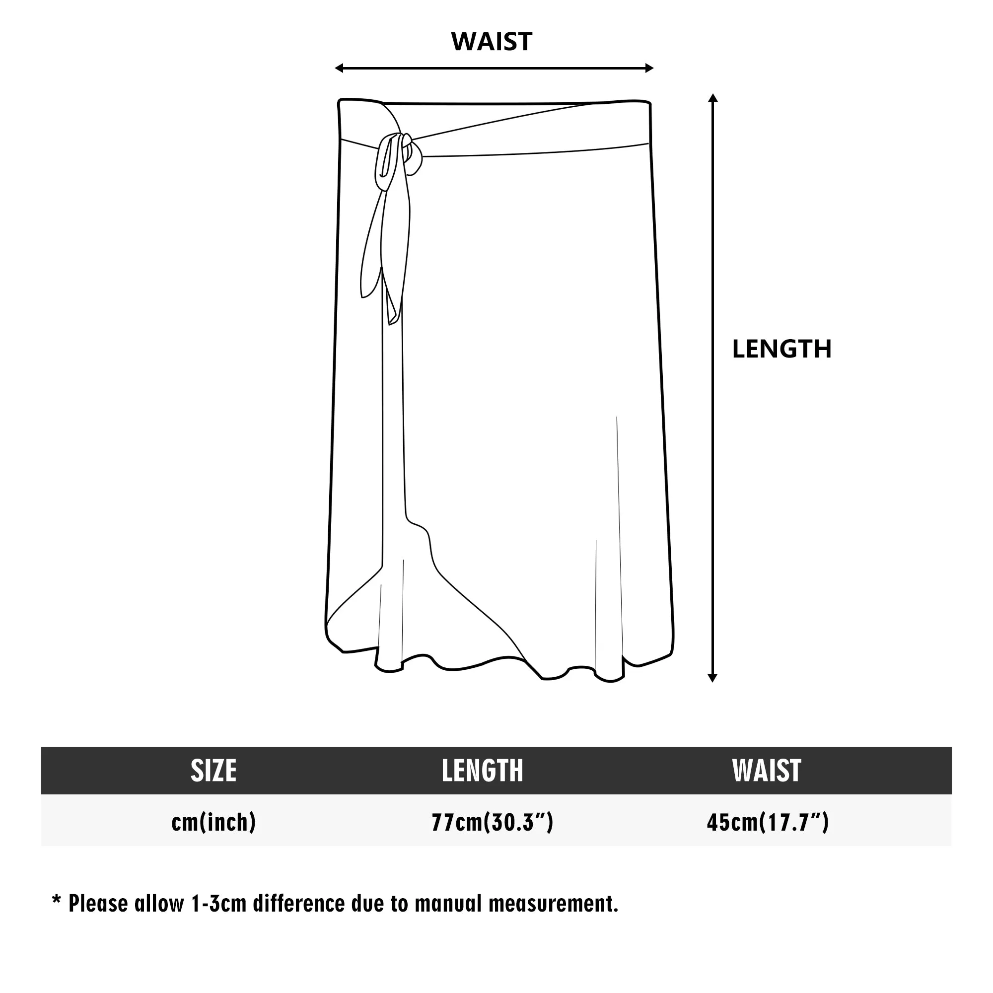 Womens Ocean Reef Swimsuit Cover Up Ruffle Tie Side Beach Sarong Wrap Maxi Skirt