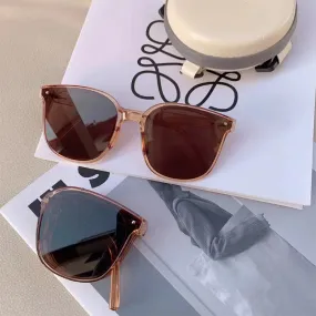 Women's Stylish Square Small Fashion Travel Summer Frame Foldable Sunglasses