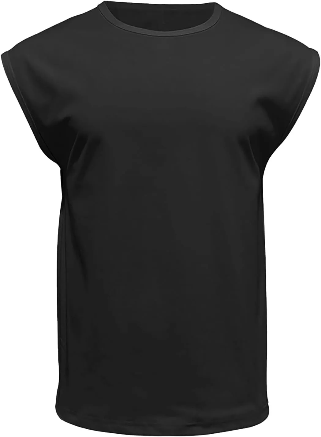 Xiaojmake Mens Workout Tank Tops Loose Athletic Sleeveless Sports T-Shirt Cap Sleeve Running Breathable Gym Muscle Tee Shirt